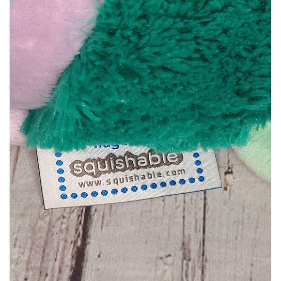 16" Squishable Green & Yellow Sea Turtle Plush Large Stuffed Animal Ocean Happy - Picture 4 of 4